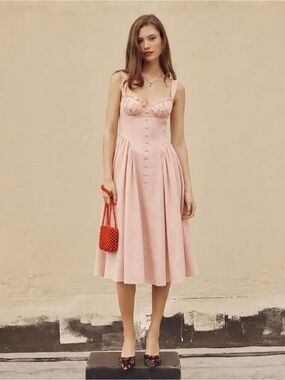 cider ruffle trim tie corset dress Cider Trim Ruffle Knotted Mini Dress